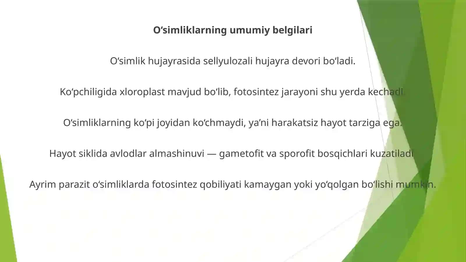O'simlikxilmaxilligi, sinfivaklassifikatsiyasi 4