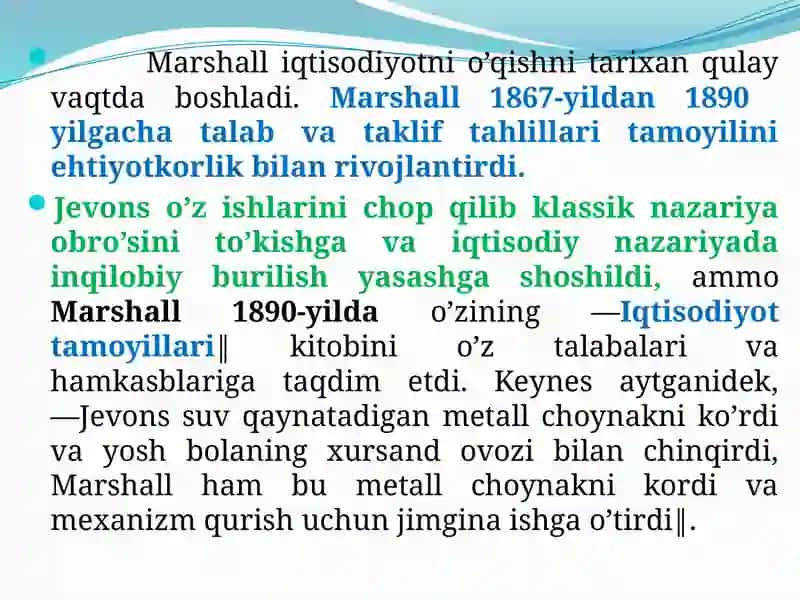 NEOKLASSIKMAKTAB IQTISODIY QARASHLARI 4
