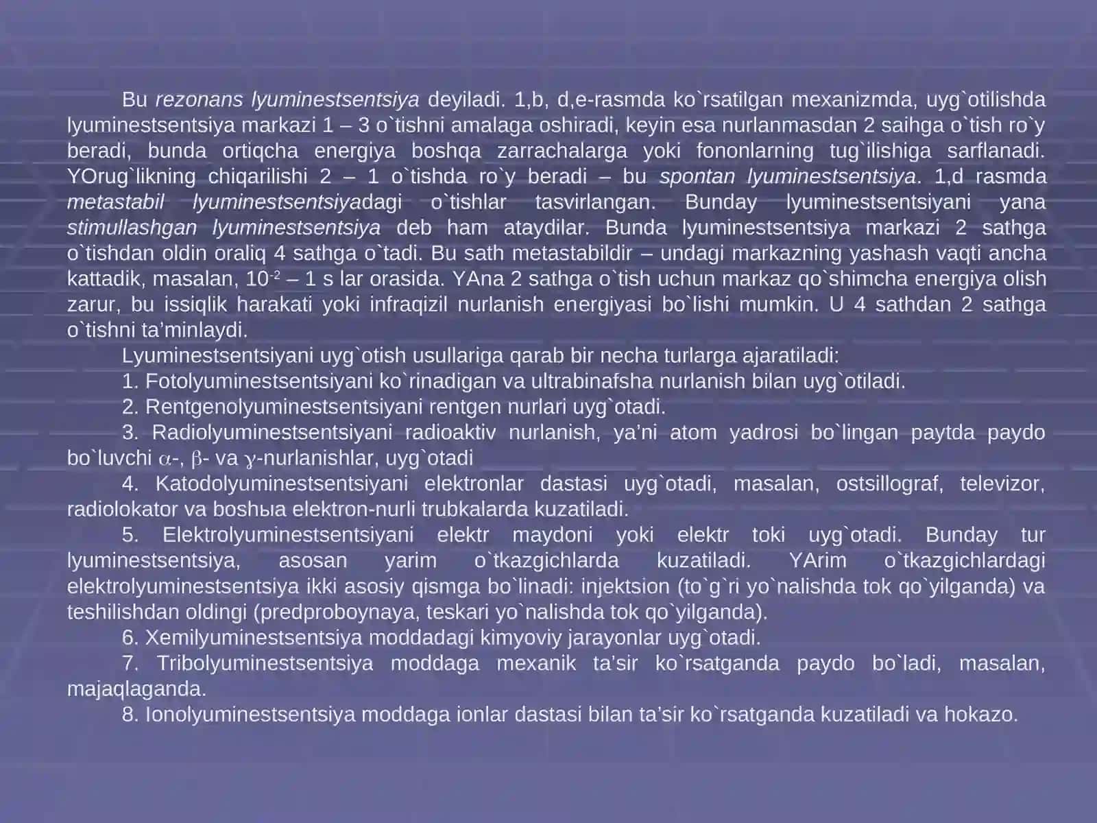 NURLANISHVA UNING TURLARI 4