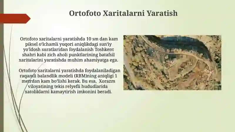 Yangi Aerofotomateriallar Yordamida Xaritalarni Yangilash Metodologiyasi 4