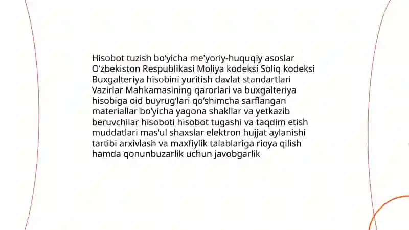 Qo'shimcha sarflangan materiallar to'g'risida hisobotni tuzish va unga ishlov berish tartibi 4