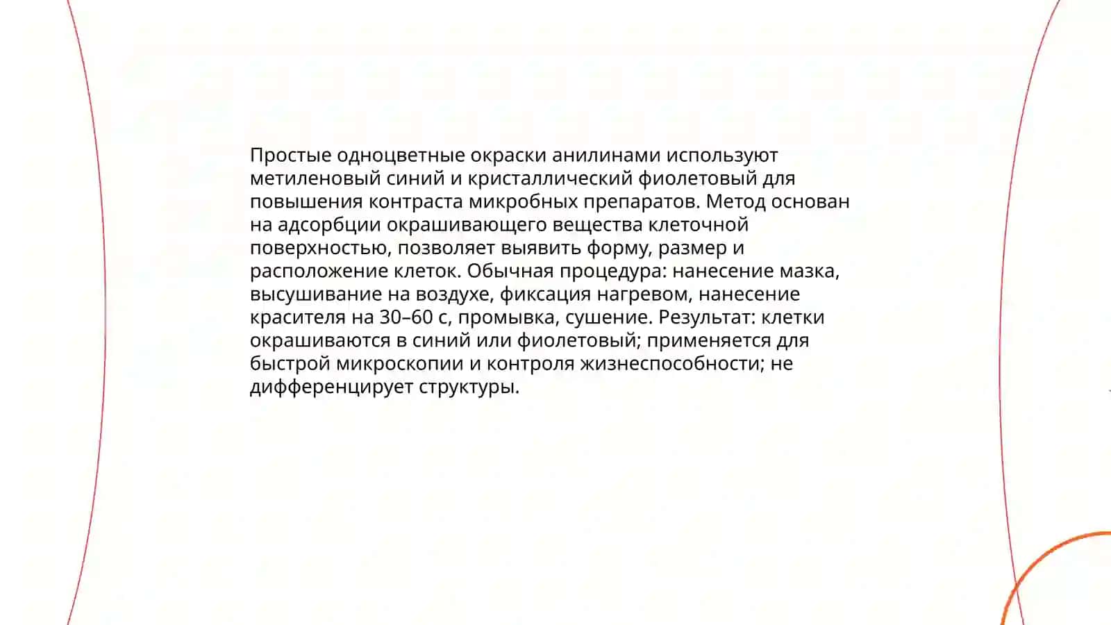 Методы окраски микроорганизмов: от простых к сложным 4