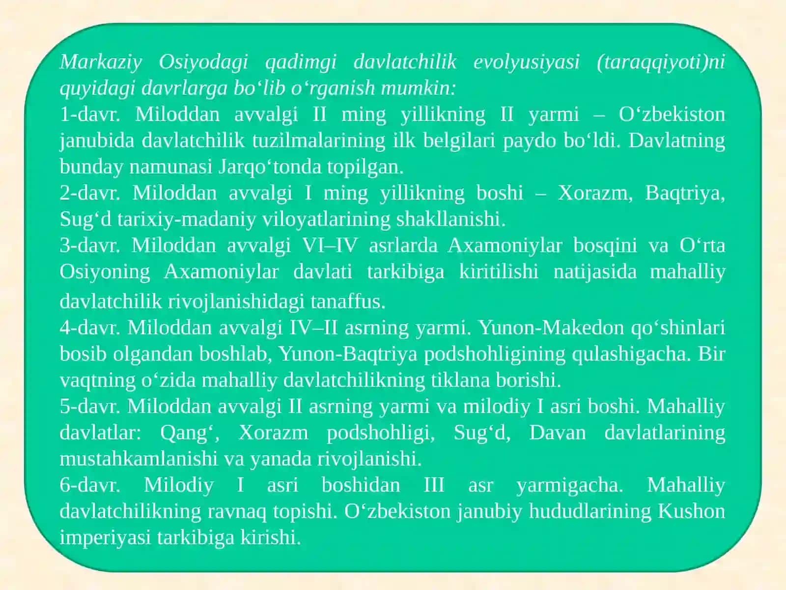 O`zbekistondagi mustaqillik g`oyalarining tarixiy asoslari 4