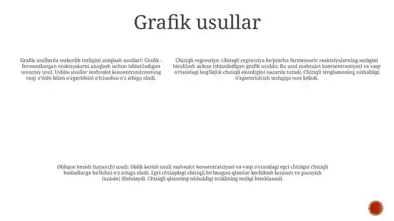 Fermentli Reaksiyalarning Boshlang'Ich Tezligi Va Uni Aniqlash Usullari 4