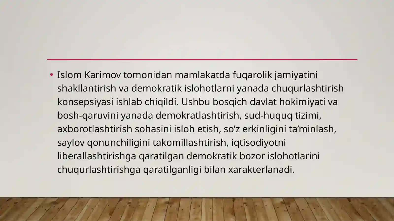 O’zbekistonda fuqarolik jamiyati rivojlanishining asosiy bosqichlari va istiqbollari 4