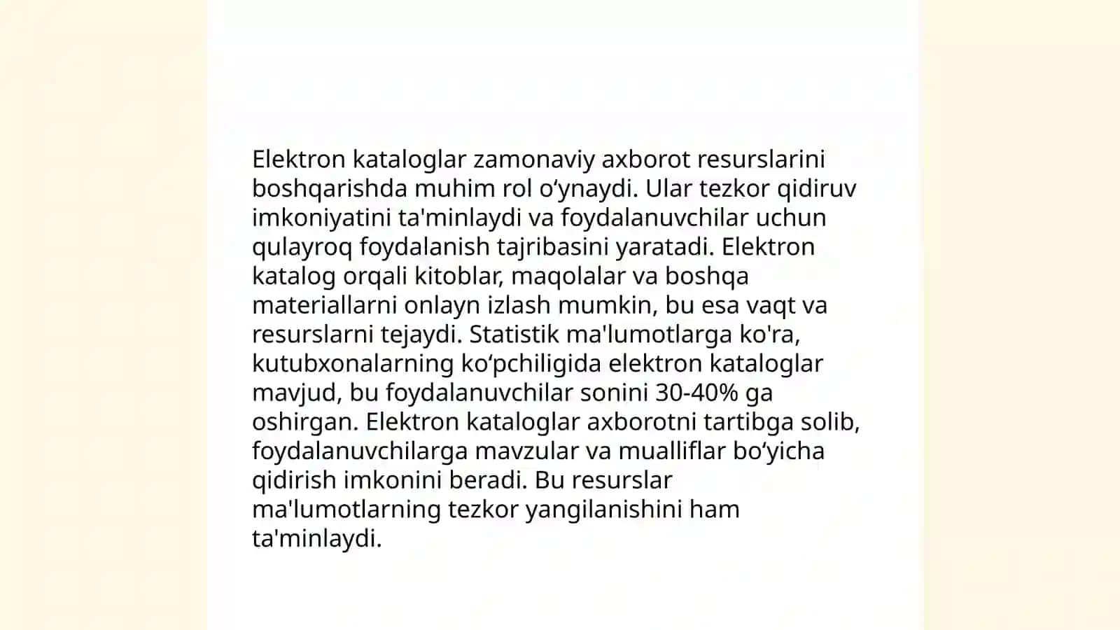 Elektron katalog yaratish tamoyillari 4