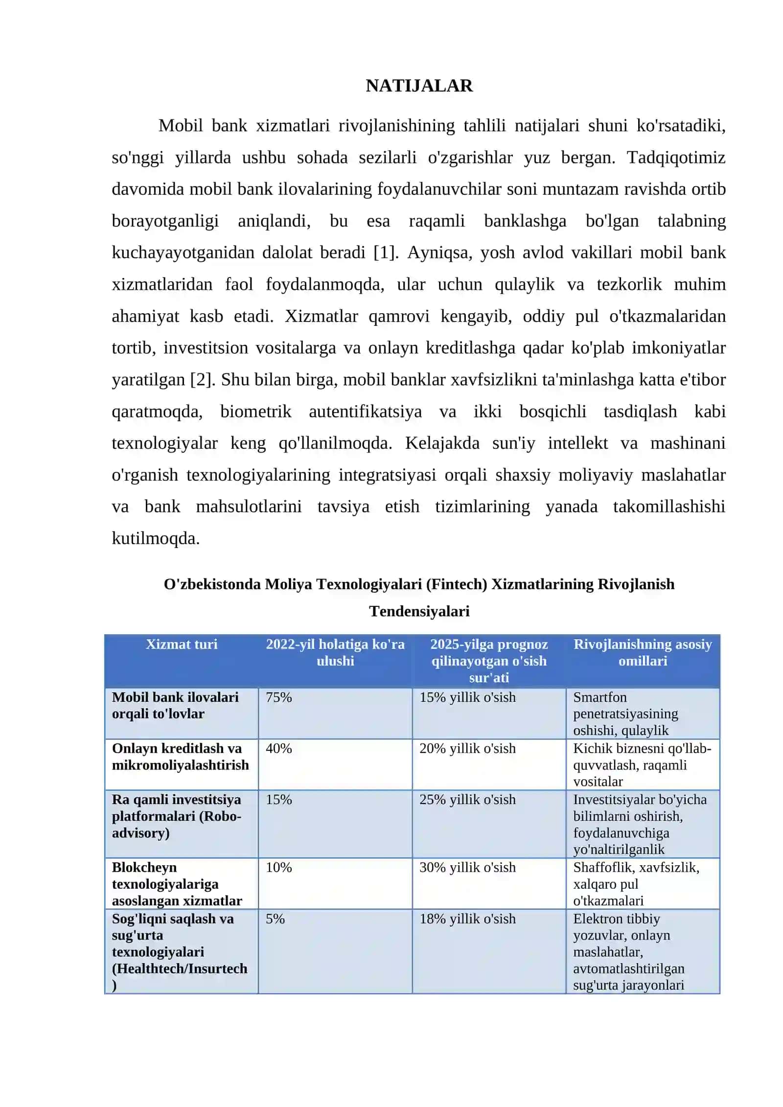 MABIL BANKINING XIZMATLARI RIVOJLANISH TENDENSIYALARI 4