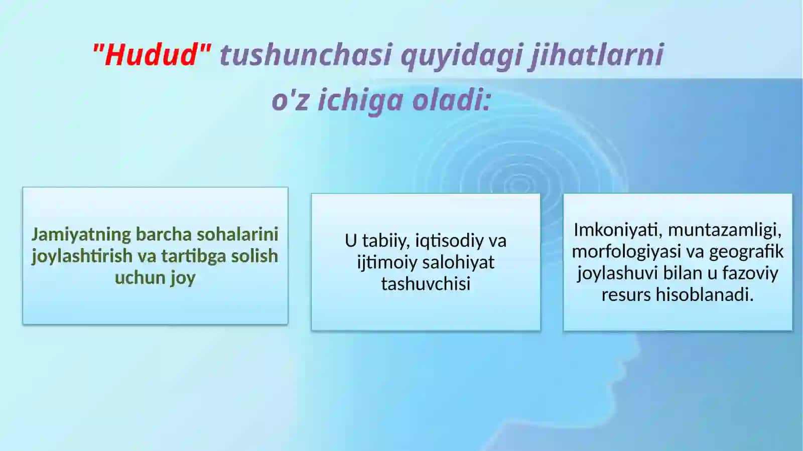 HUDUDIY MEHNAT TAQSIMOTI VA ISHLAB CHIQARISHNI JOYLASHTIRISH 4