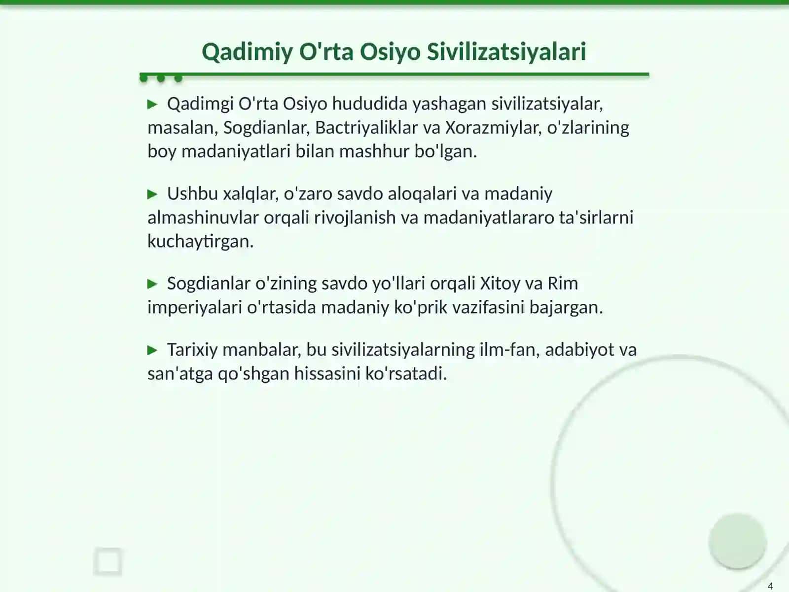 O'rta Osiyo Xalqlarining Qadimgi Davr Tarixshunosligi 4