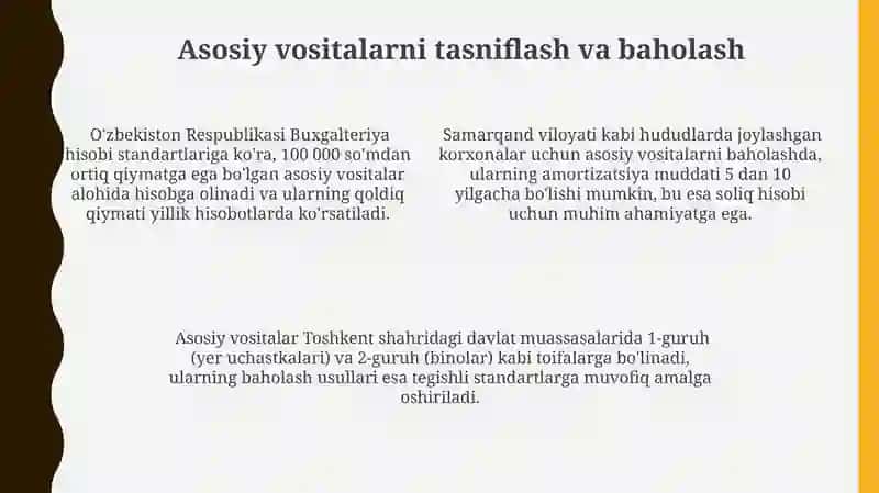 Asosiy vositalar hisobi 4