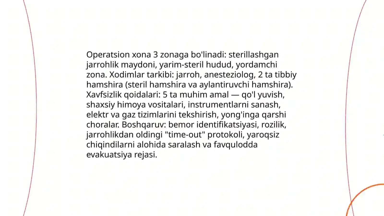 Zamonaviy jarrohlik markazida amaliyot o‘tash tajribasi 4