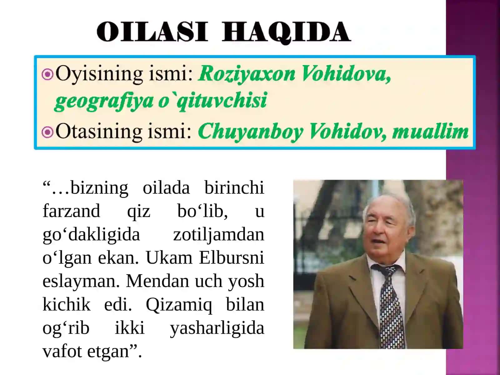 Erkin Vohidov Hayoti 4