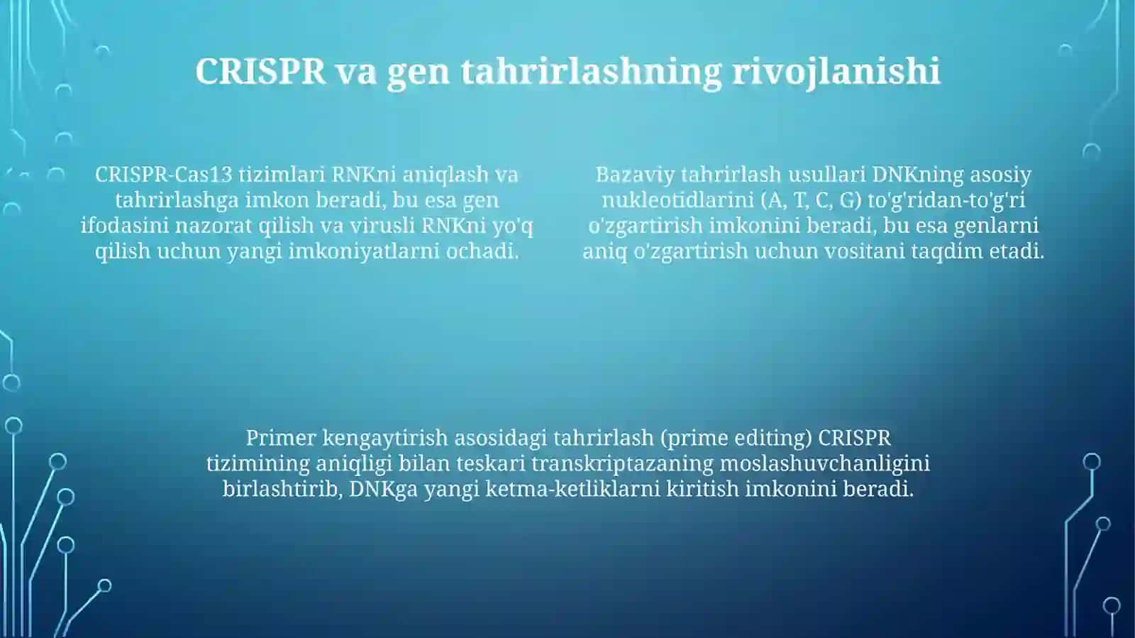 Genetik muhandislik sohasida erish8lgan yutuqlar 4