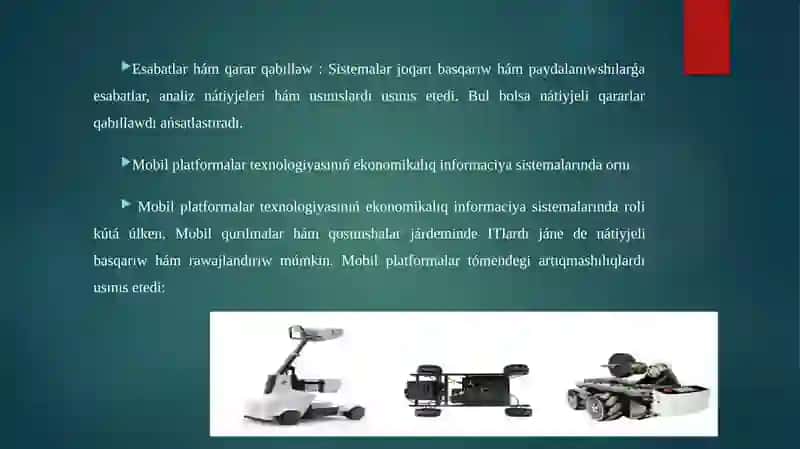 Ekonomikalıq informaciya sistemaları 4