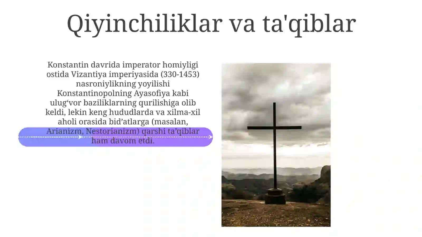 Nasronilikning paydo bo'lishi va ta'limoti 4