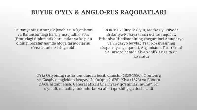 Rossiya imperiyasining Oʻrta Osiyoga harbiy yurishlari 4