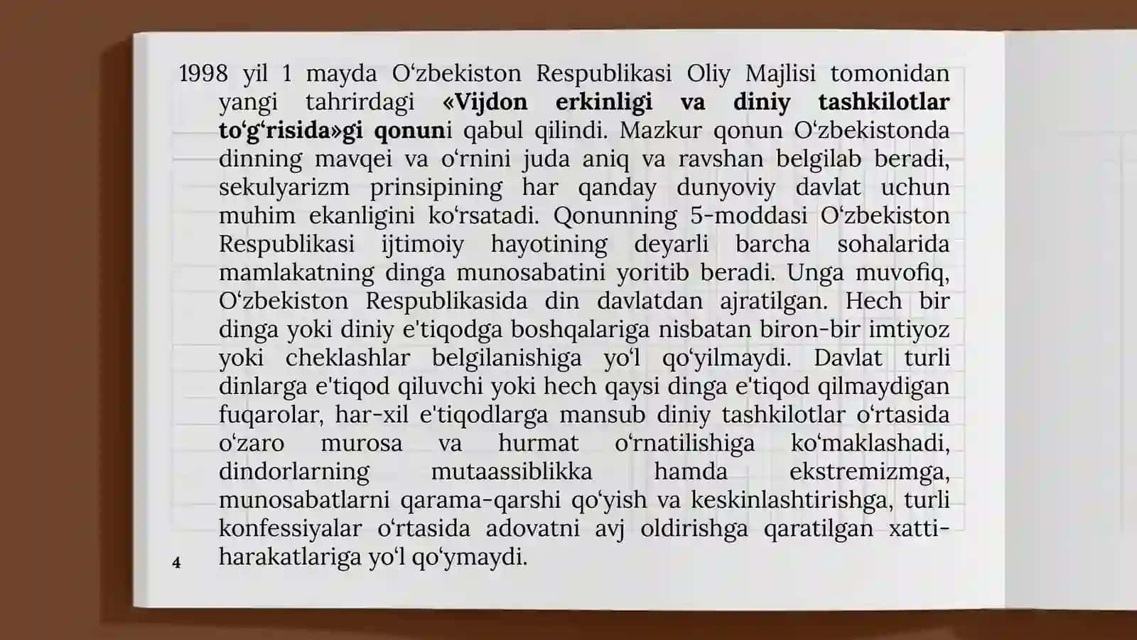 Dinshunoslik fanida konstitutsyaviy islohotlar hamda ularning mazmun-mohiyati 4