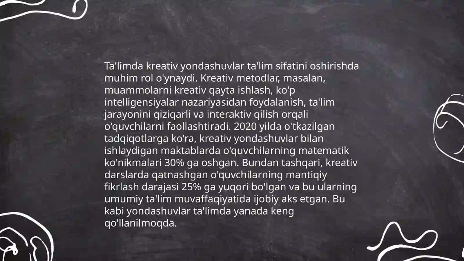 Pedagogning kreativ sifatlari 4