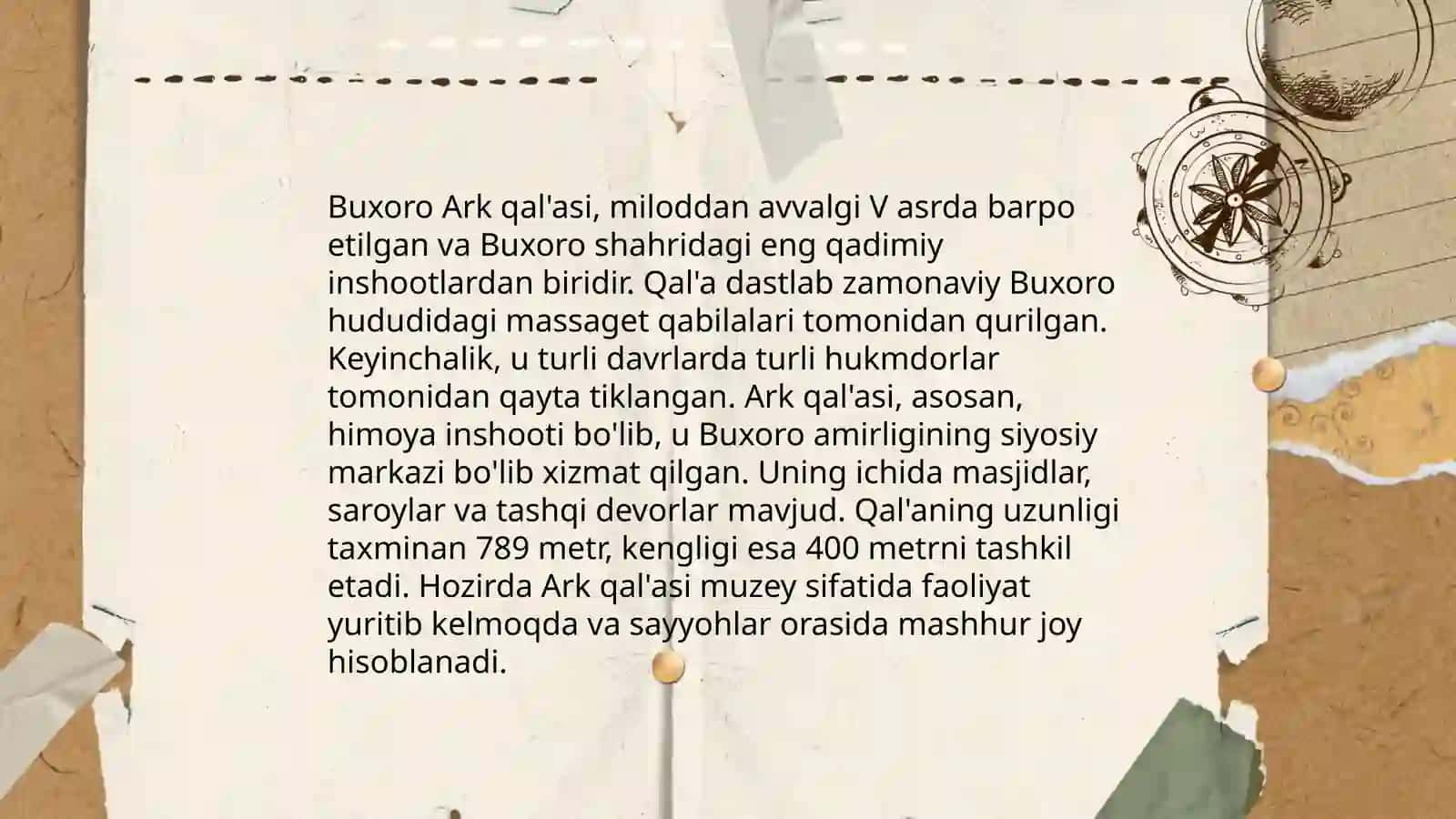 Buxoro shahri va tarixiy obidalari 4