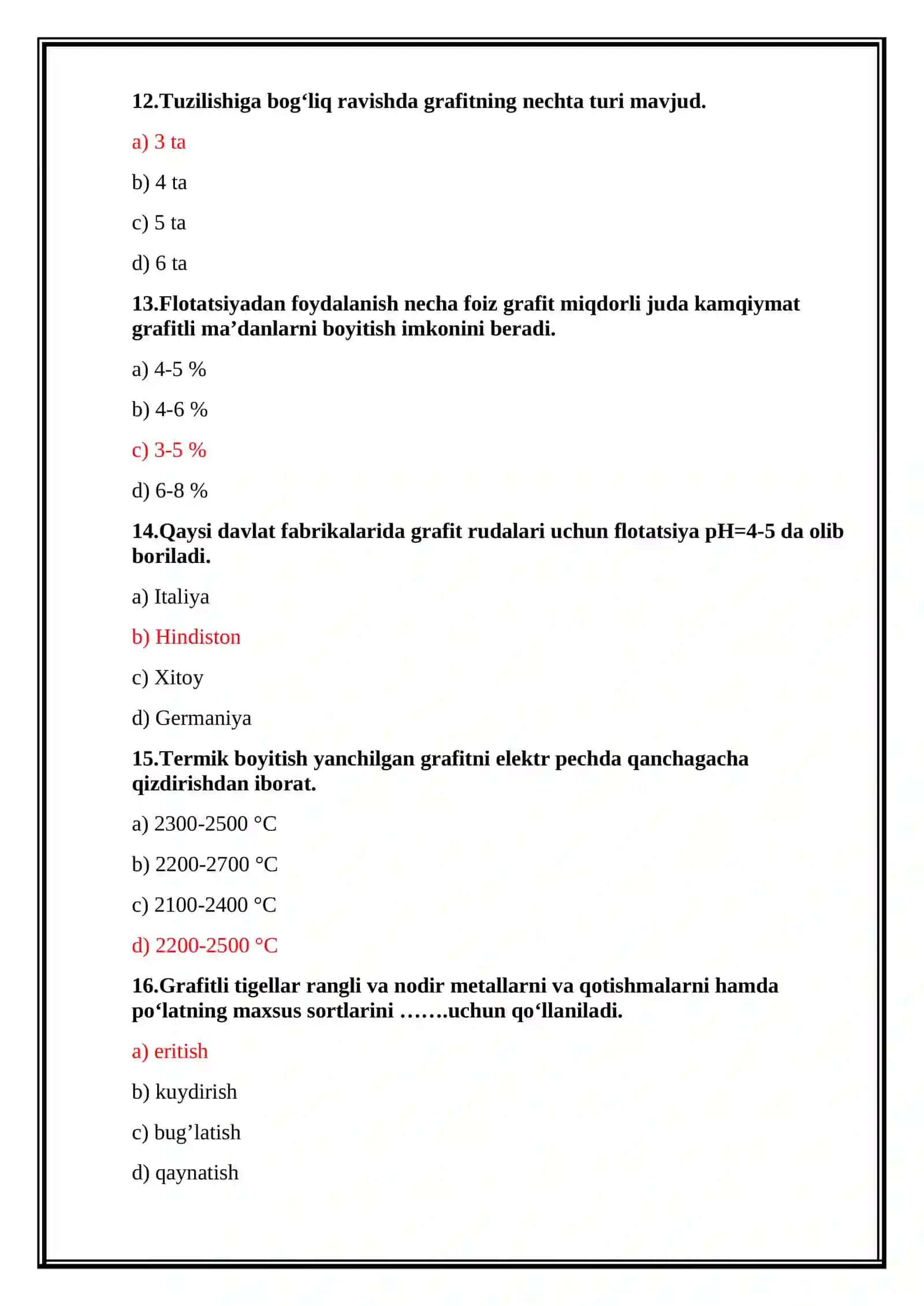 Nometall rudalarni boyitish texnologiyasi 4
