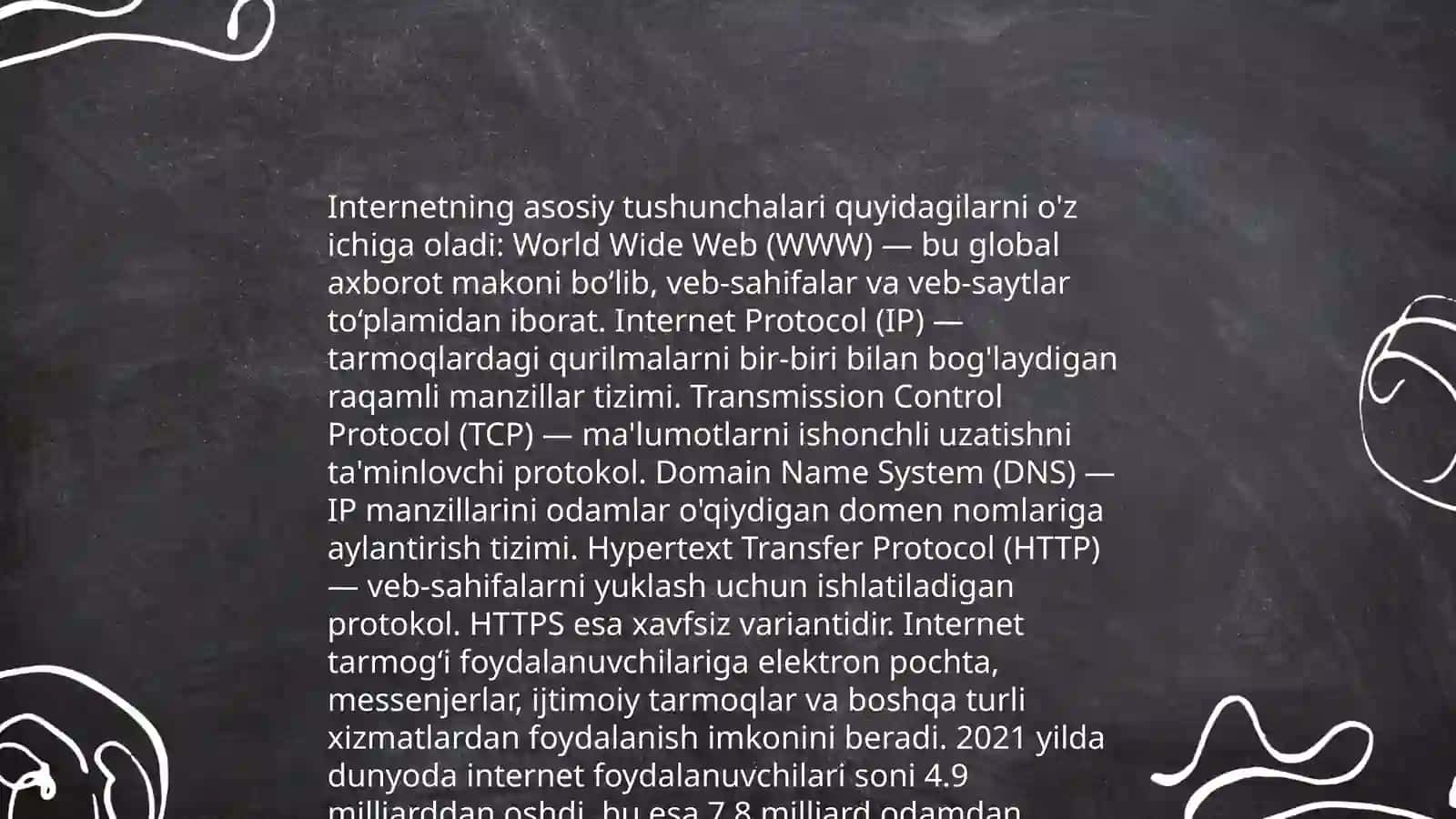 Internet va ommaviy axborot vositalari tushunchalarining mazmuni hamda ularni paydo bo'lish tarixi 4