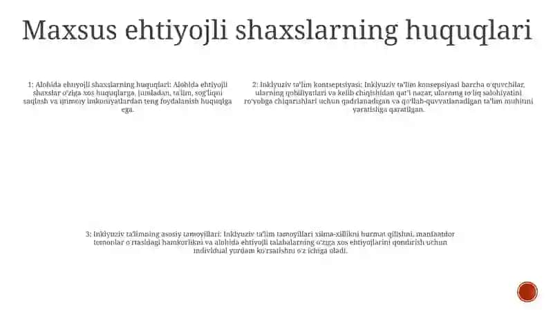 Alohida Yordamga Muhtoj Shaxslarni Inklyuziv Talim Konsepsiyasining Mohiyati Va Asosiy Qoidalari 4