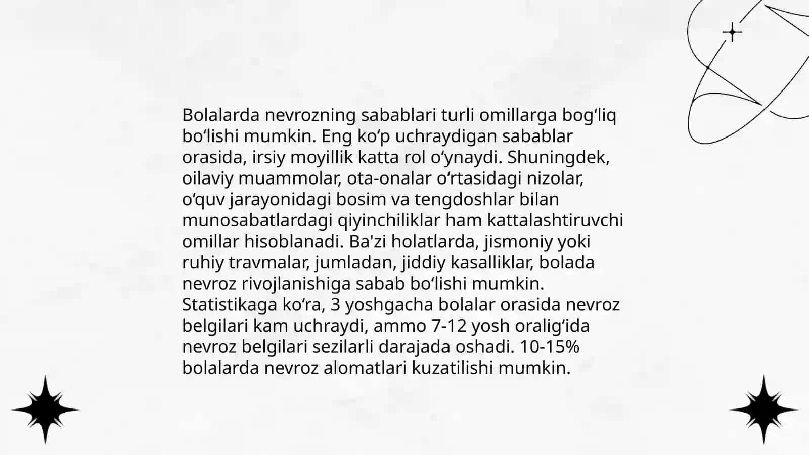Bolalarda nevroz kasalliklari va ularni oldini olish 4