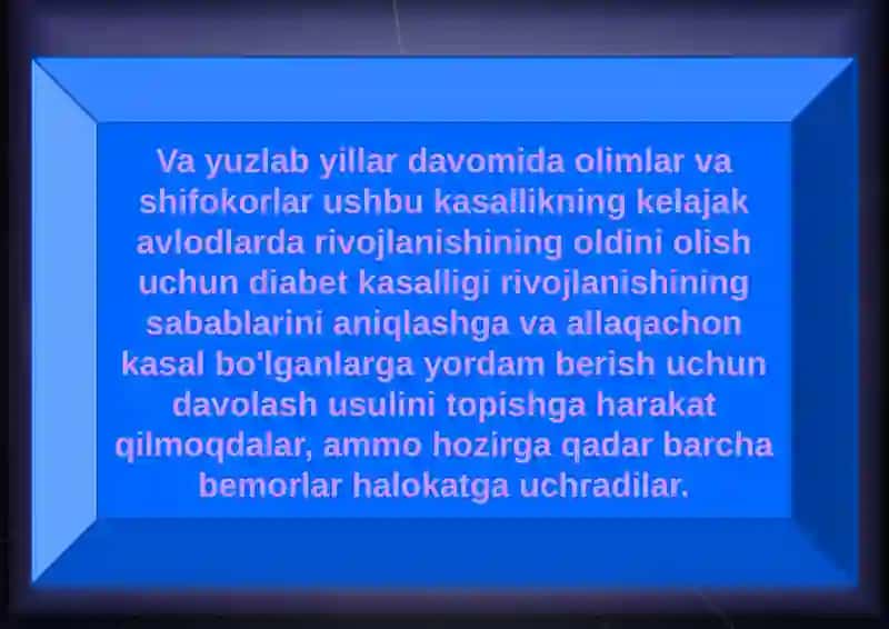 Qandli diabetga o'tganlarning xirurgik infeksiyalarini mumkin qisqartirish usullari. 4