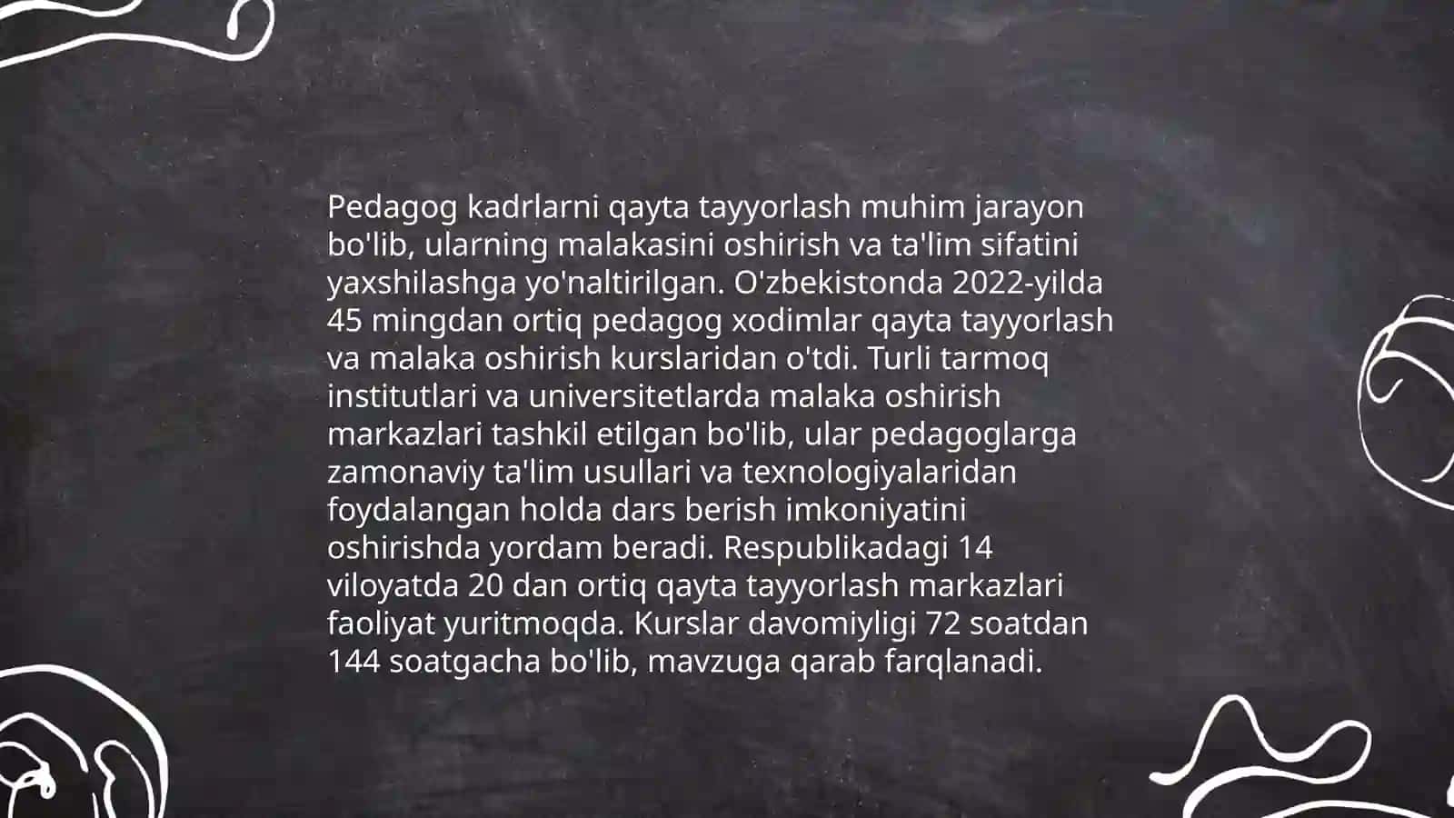 Masofaviy talimni tashkil etish va boshqarish 4