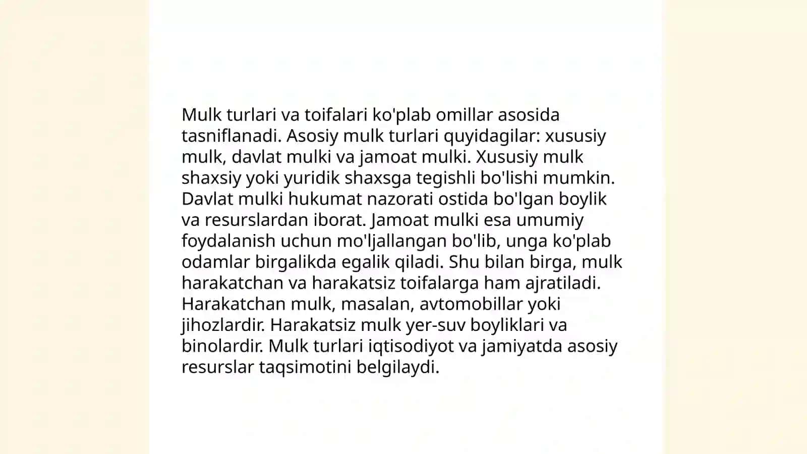 Mulkni egallash 4