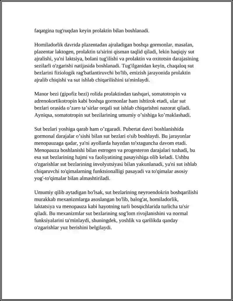 SUT BEZLARI FAOLIYATINING BOSHQARILUVI 4