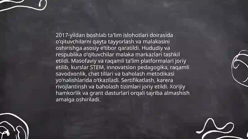 Maktab taʼlimi dasturlarini modernizatsiya qilish 4