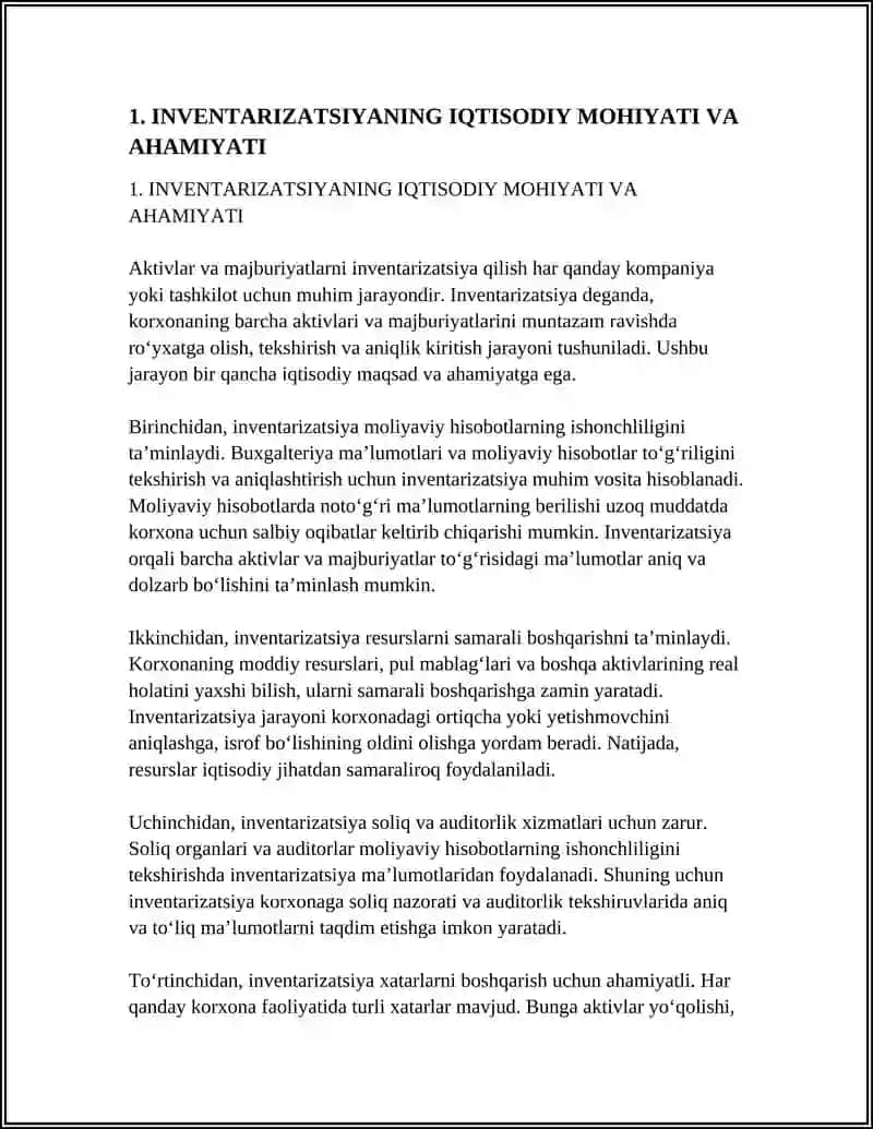 AKTIVLAR VA MAJBURIYATLARNI INVENTARIZATSIYA QILISH 4