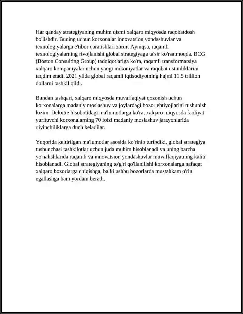 GLOBAL STRATEGIYA TUSHUNCHASI VA TURLARI 4