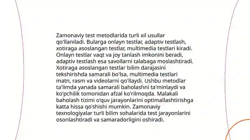 Test metodining nazariy asoslari 4