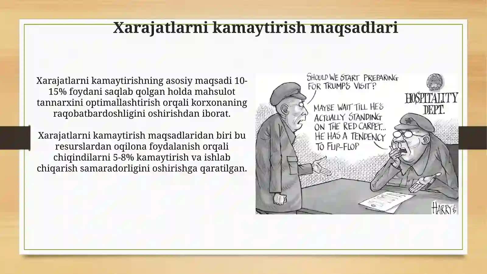 Xarajatlarni kamaytirishda iqtisodiy tahlilning roli 4