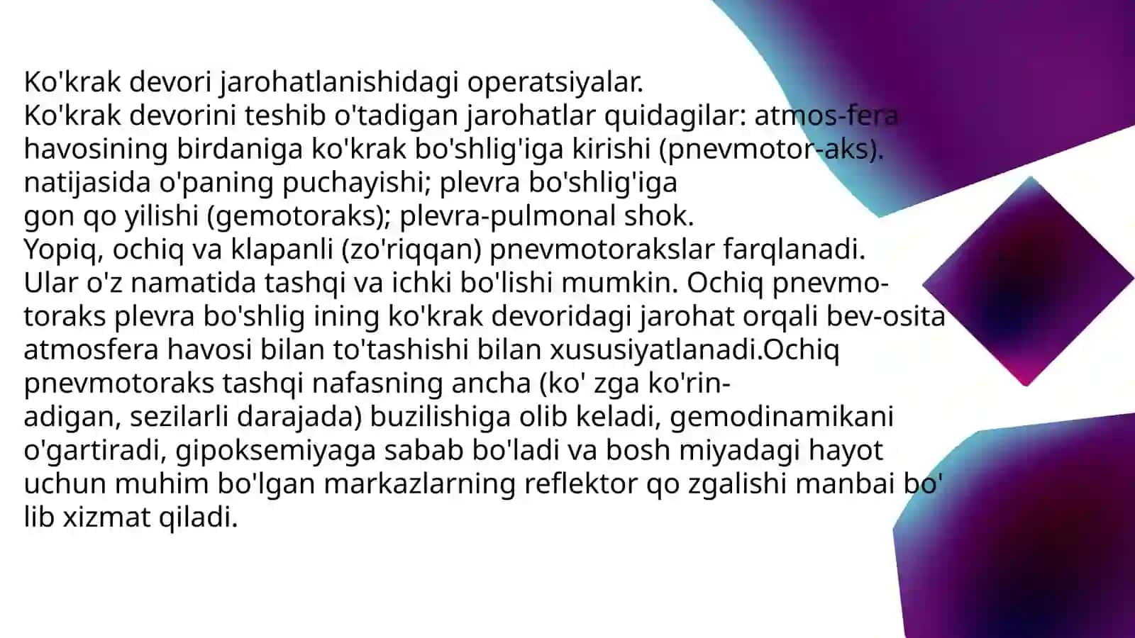 Toshkent Tibbiyot Akademiyasi 2Davolash 322 b gurux talabasi Raxmonova Madinaning Mustaqil ishi 4