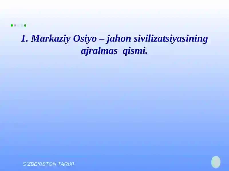 O‘zbekistonning eng yangi tarixi 4