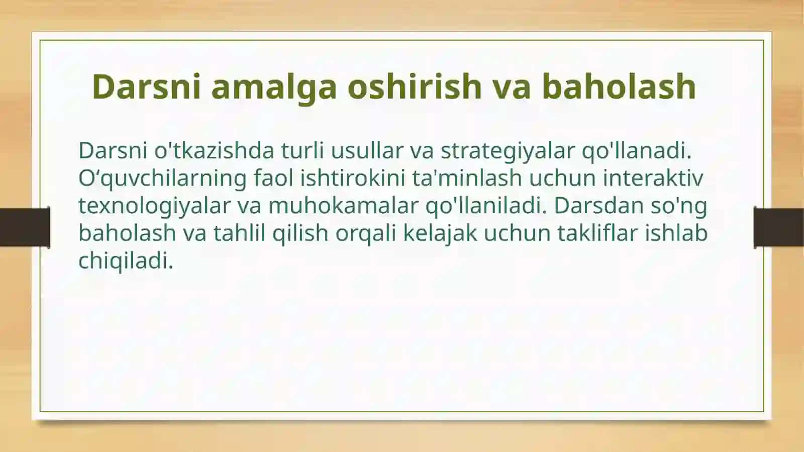 Tabiiy fanlar darslarini muvaffaqiyatli rejalashtirishning asosiy bosqichlari 4