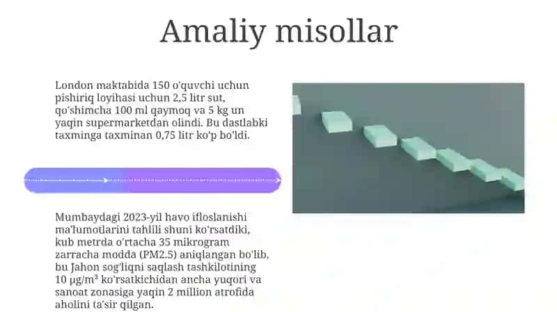 Sanalmas birliklar misollari 4