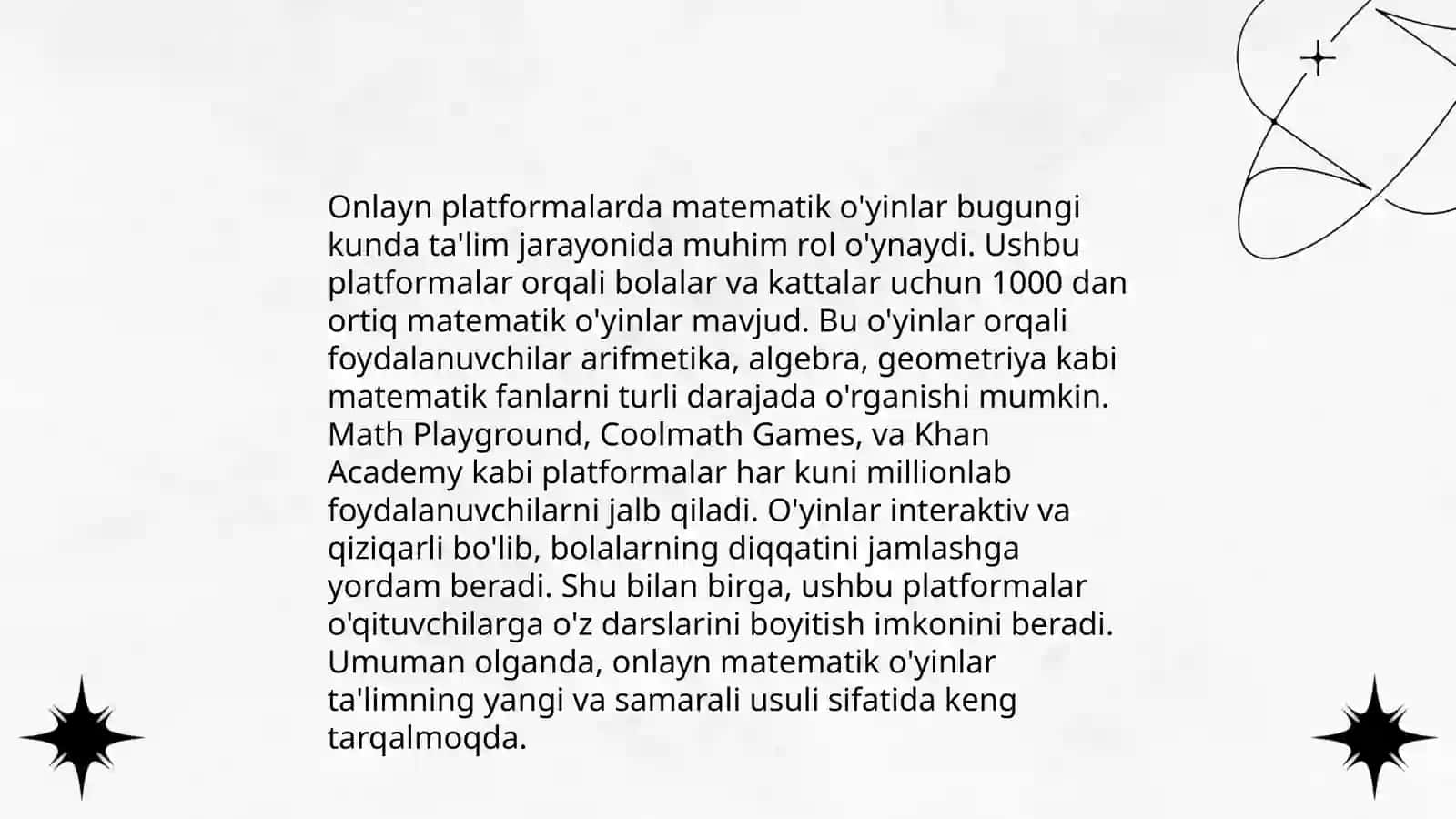 Interaktiv texnologiyalardan foydalanish orqali matematik tushunchalarni mustahkamlash 4