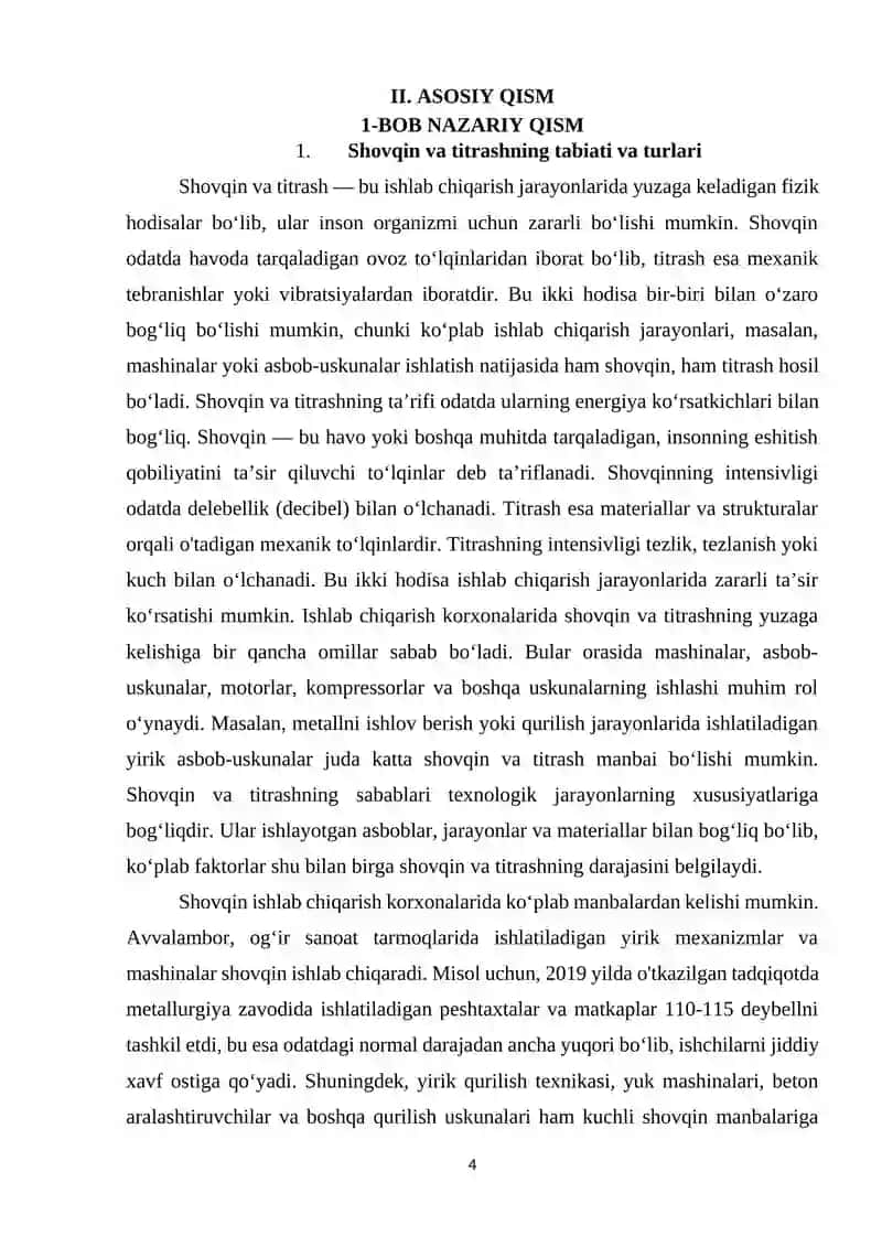 "MEHNAT MUHOFAZASI va TEXNIKA XAVFSIZLIGI" 4