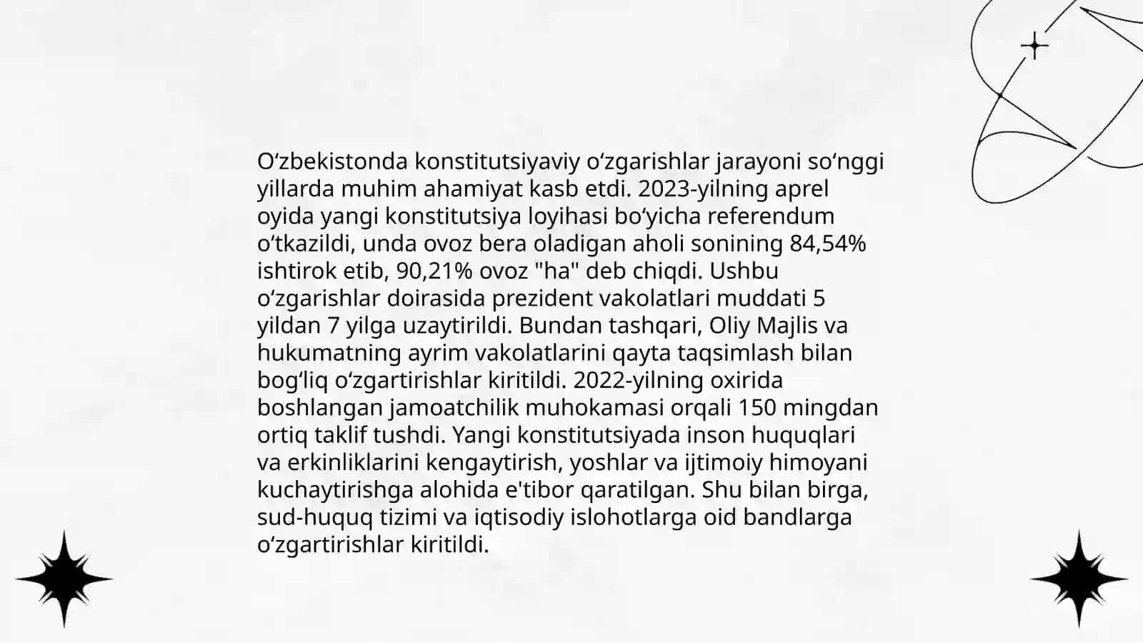 Konstitutsiyaviy islohotlar hamda ularning mazmun-mohiyati 4