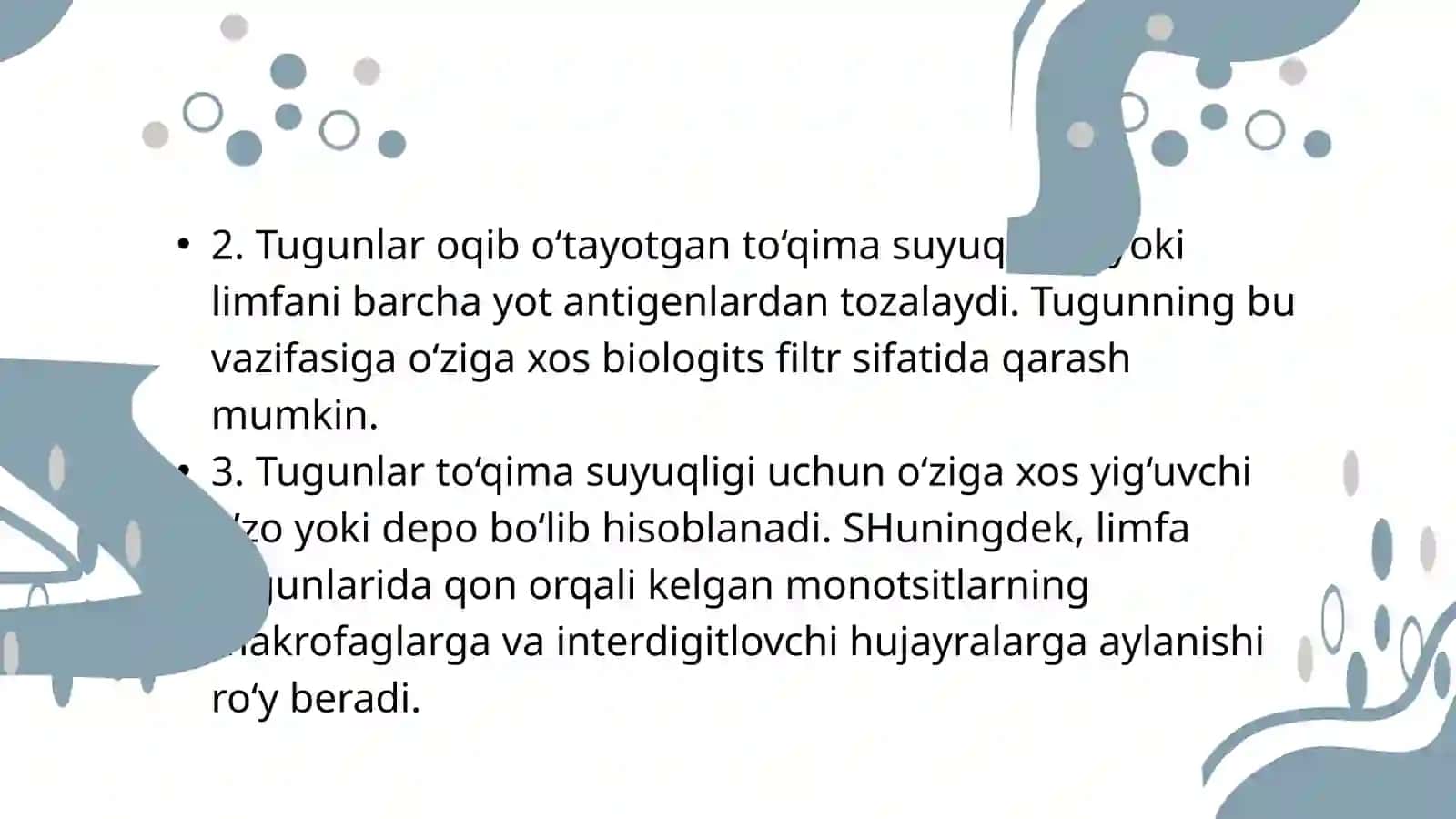 LIMFA TUGUNLARI. BIRLAMCHI VA IKKILAMCHI LIMFA TUGUNCHALARI (FOLLIKULLAR) TUZILISHI VA HUJAYRAVIY TARKIBI 4