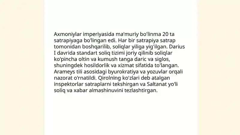 Axmoniylar va Ellinistik an’analar. Jo’rabek G’uzorov 4