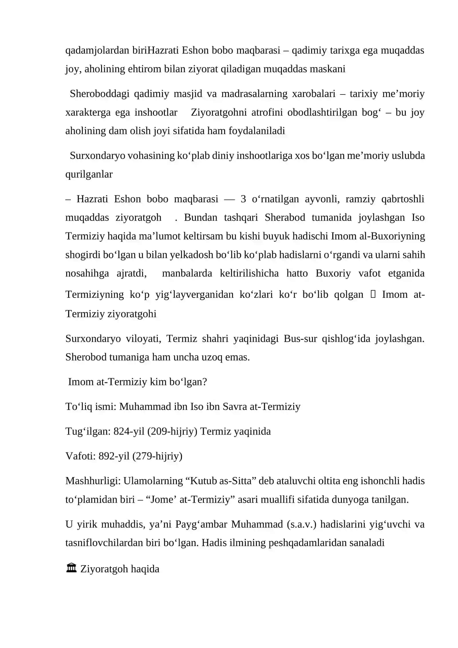 DIALEKTOLOGIK AMALIYOTNING BAJARILISHI TO’G’RISIDAGI H I S O B O T I 4