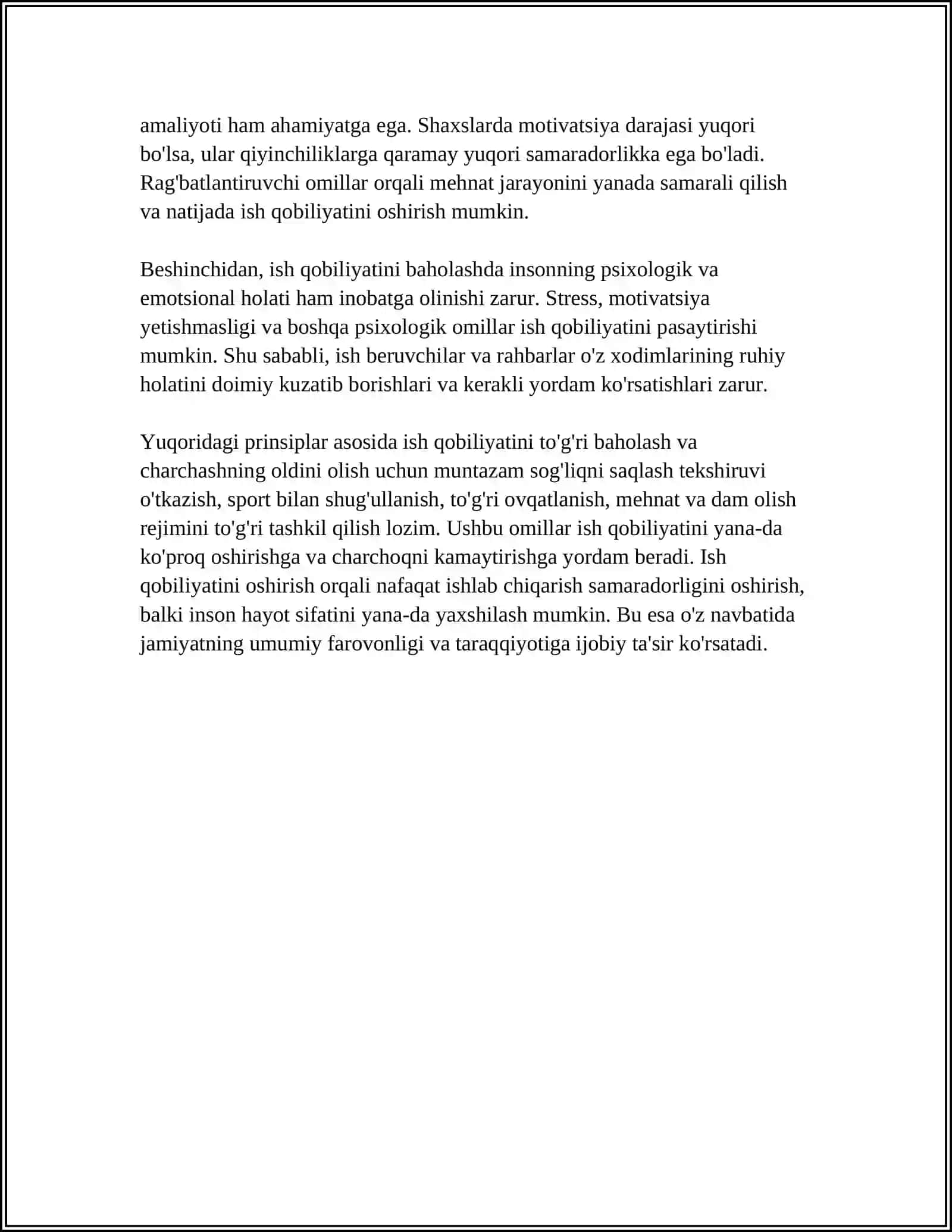 ISH QOBILIYATI VA CHARCHASHNING FIZIOLOGIK ASOSLARI 4
