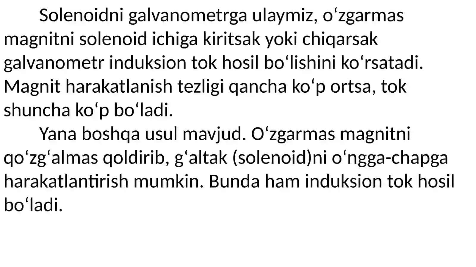 Elektromagnit Induksiya Hodisasi 4