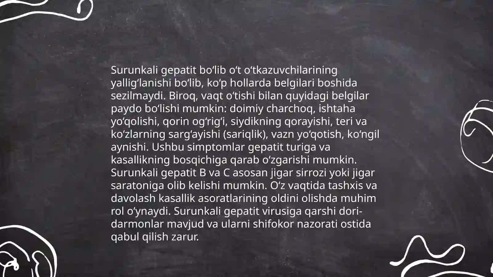Surunkali gepatitlar 4
