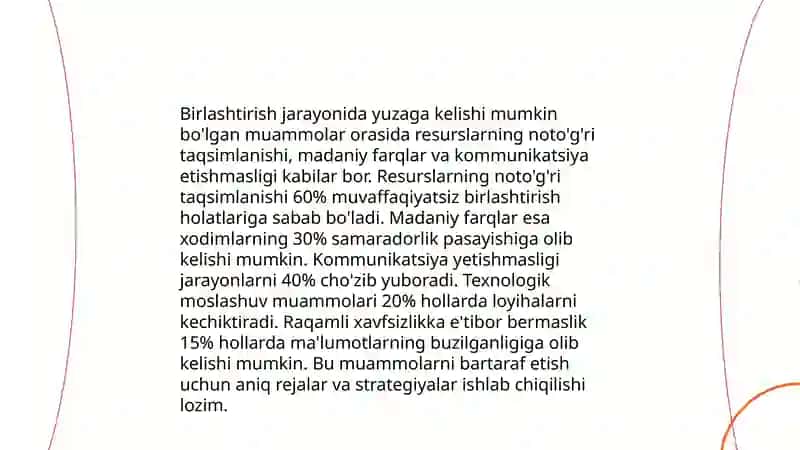 Malumot manbalarini birlashtirish imkoniyatlari 4
